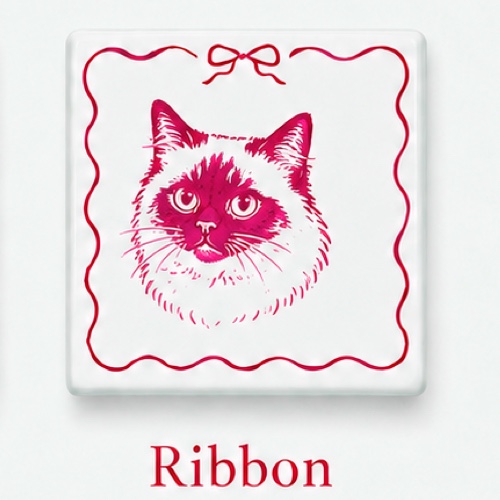 Square & Ribbon