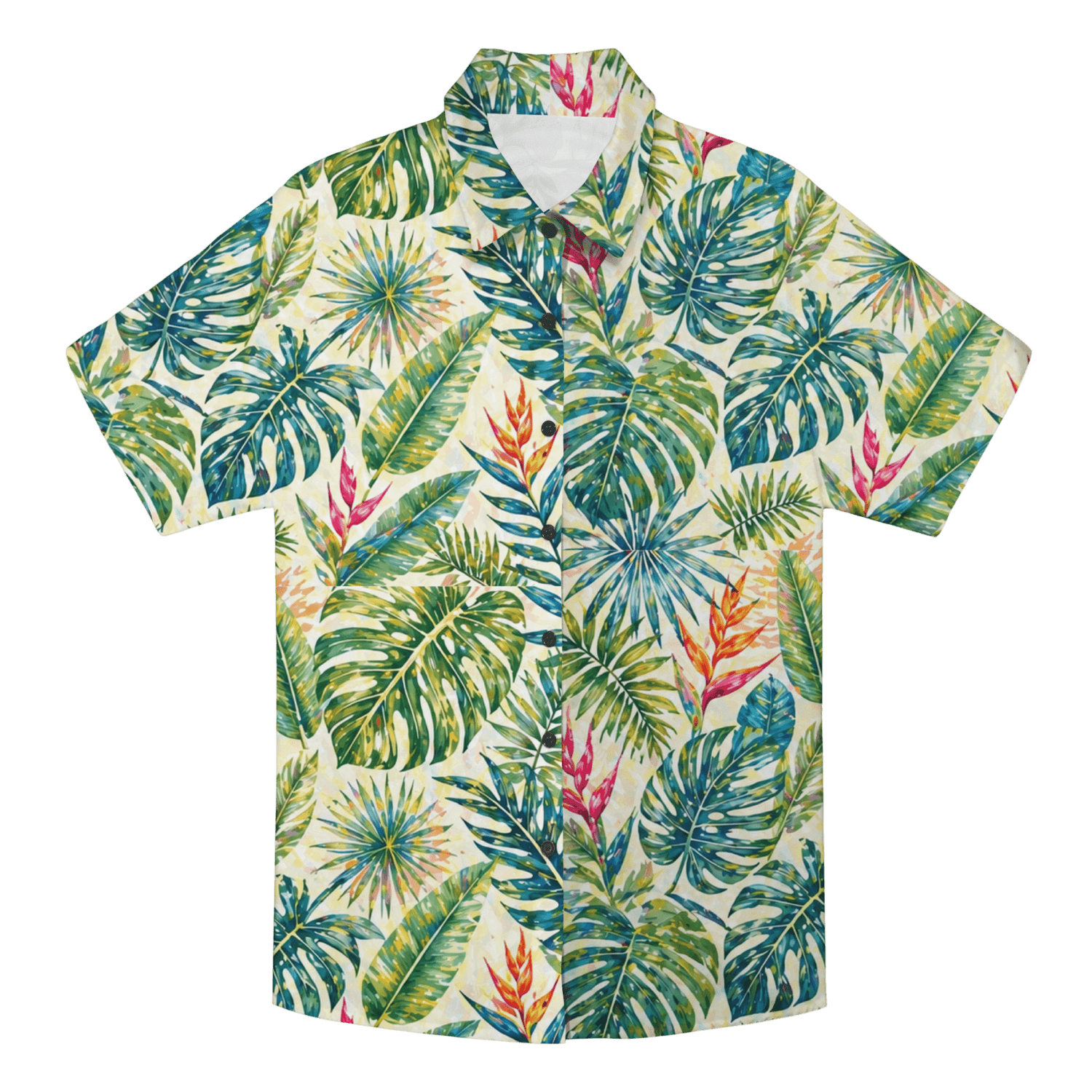 Sand Monstera Leaf Print