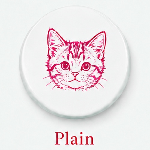 Round & Plain
